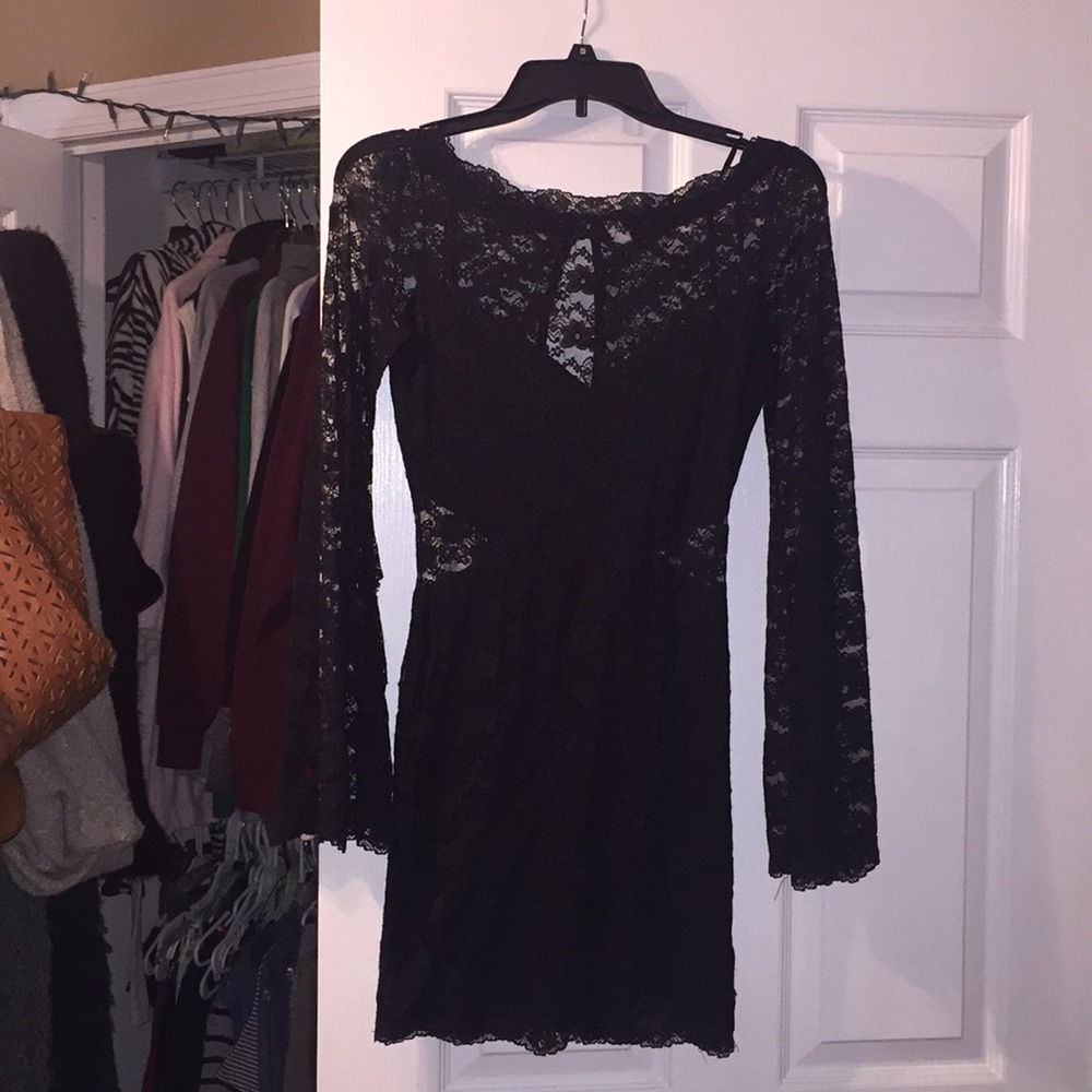 Free people long sleeve dress